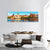 Scenic Summer View Of The Old Town In Prague Panoramic Canvas Wall Art-1 Piece-36" x 12"-Tiaracle
