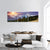 Scenic Sunset In Mountains Landscape Panoramic Canvas Wall Art-1 Piece-36" x 12"-Tiaracle