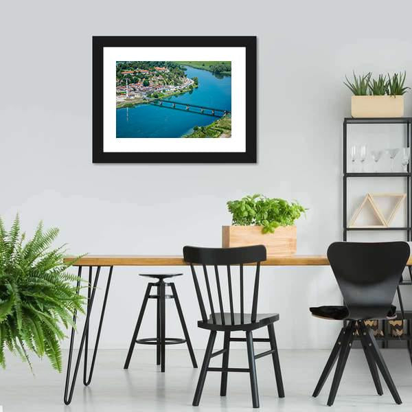 Scenic View From The Fortress Of Rosafa Canvas Wall Art-3 Horizontal-Gallery Wrap-25" x 16"-Tiaracle