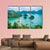 Scenic View Of Islands In Halong Bay Canvas Wall Art-5 Star-Gallery Wrap-62" x 32"-Tiaracle