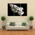 Science Fiction Spaceship Canvas Wall Art-3 Horizontal-Gallery Wrap-37" x 24"-Tiaracle