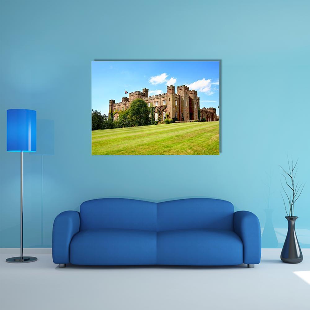 Scone Palace In Scotland Canvas Wall Art-1 Piece-Gallery Wrap-48" x 32"-Tiaracle