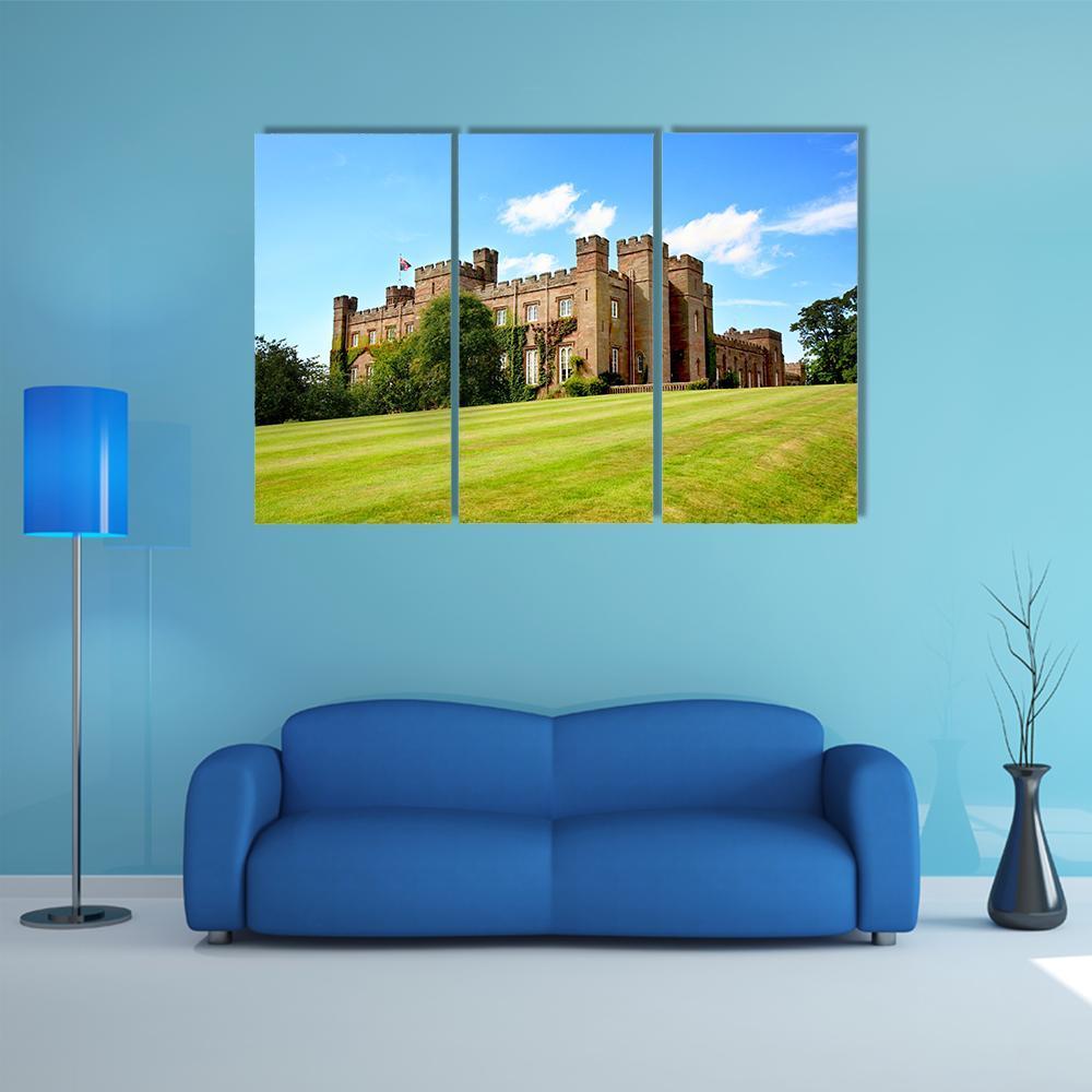 Scone Palace In Scotland Canvas Wall Art-3 Horizontal-Gallery Wrap-37" x 24"-Tiaracle
