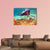 Scuba Diver Near Coral Bottom Canvas Wall Art-4 Horizontal-Gallery Wrap-34" x 24"-Tiaracle