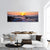 Sea Coast At Sunset In Brittany France Panoramic Canvas Wall Art-1 Piece-36" x 12"-Tiaracle