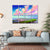 Sea Painting Canvas Wall Art-4 Horizontal-Gallery Wrap-34" x 24"-Tiaracle