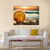 Sea Shells In The Sand Canvas Wall Art-5 Horizontal-Gallery Wrap-22" x 12"-Tiaracle