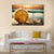 Sea Shells In The Sand Canvas Wall Art-3 Horizontal-Gallery Wrap-37" x 24"-Tiaracle