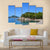 Sea View On A Sunny Day Canvas Wall Art-5 Pop-Gallery Wrap-47" x 32"-Tiaracle
