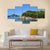 Sea View On A Sunny Day Canvas Wall Art-5 Pop-Gallery Wrap-47" x 32"-Tiaracle