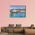 Seaside Cityscape Of Cascais Canvas Wall Art-4 Pop-Gallery Wrap-50" x 32"-Tiaracle