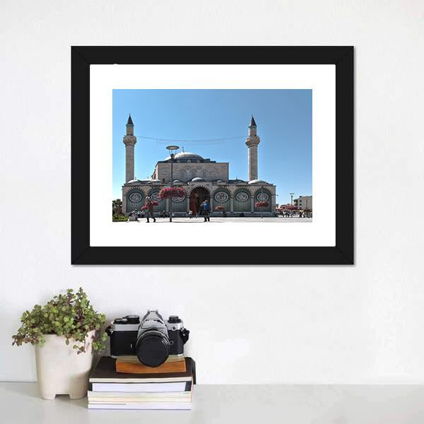 Selimiye Mosque Turkey Canvas Wall Art-3 Horizontal-Gallery Wrap-25" x 16"-Tiaracle