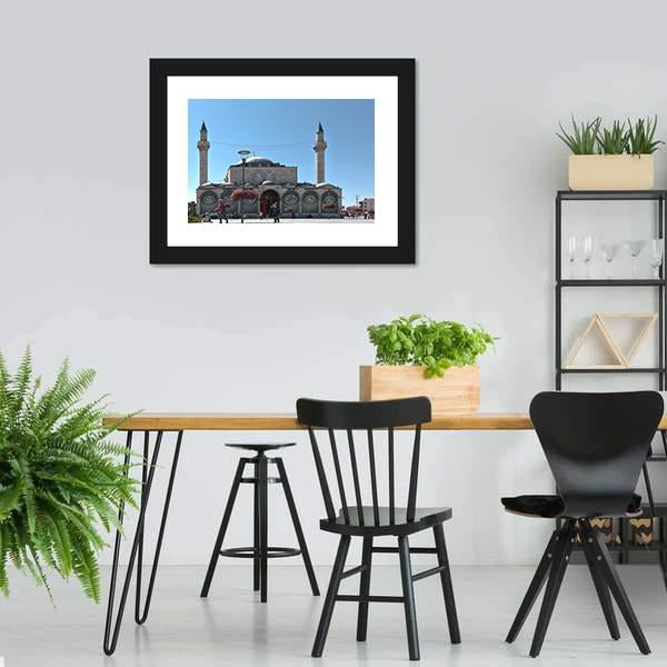 Selimiye Mosque Turkey Canvas Wall Art-3 Horizontal-Gallery Wrap-25" x 16"-Tiaracle