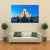 Senate Square With Lutheran Cathedral Canvas Wall Art-5 Star-Gallery Wrap-62" x 32"-Tiaracle