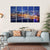Seoul Tower And Downtown Skyline At Night Canvas Wall Art-5 Horizontal-Gallery Wrap-22" x 12"-Tiaracle