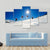 Sequence Shot Of Snowboarder Going Over Jump Canvas Wall Art-5 Star-Gallery Wrap-62" x 32"-Tiaracle