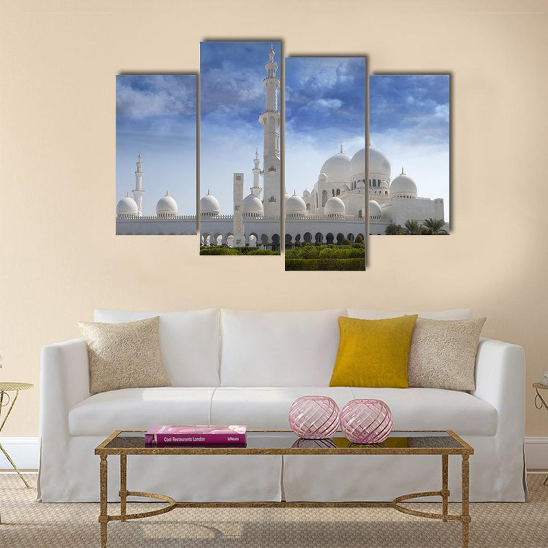 Sheikh Zayed Mosque In Abu Dhabi Canvas Wall Art Tiaracle 8624