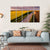 Shot Of Canola Rape Seed From Drone Canvas Wall Art-5 Horizontal-Gallery Wrap-22" x 12"-Tiaracle