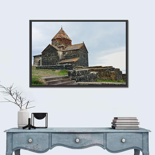 Shrine Of Armenian People Canvas Wall Art-3 Horizontal-Gallery Wrap-25" x 16"-Tiaracle