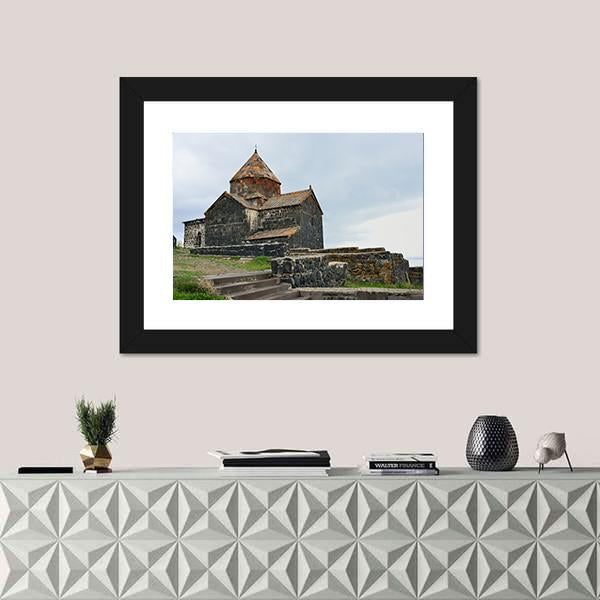 Shrine Of Armenian People Canvas Wall Art-3 Horizontal-Gallery Wrap-25" x 16"-Tiaracle