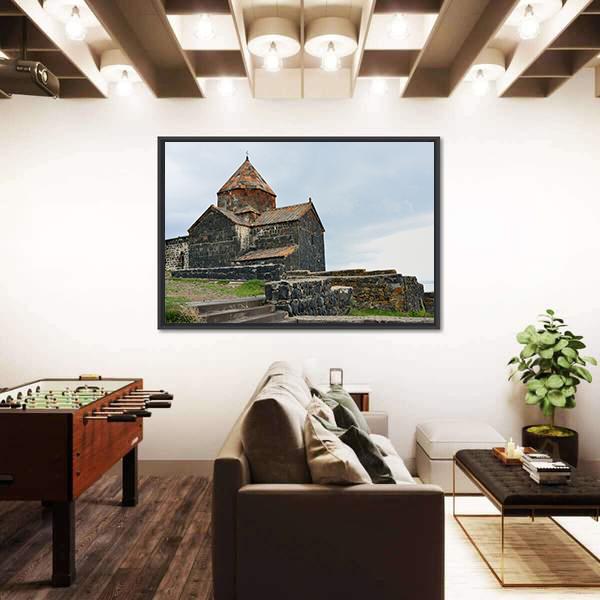 Shrine Of Armenian People Canvas Wall Art-3 Horizontal-Gallery Wrap-25" x 16"-Tiaracle