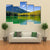 Siberia Lake With Reflection Canvas Wall Art-4 Pop-Gallery Wrap-50" x 32"-Tiaracle