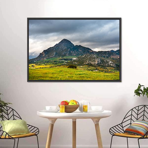 Sierra Crestellina Andalusia Canvas Wall Art-3 Horizontal-Gallery Wrap-25" x 16"-Tiaracle