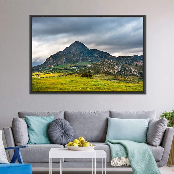Sierra Crestellina Andalusia Canvas Wall Art-3 Horizontal-Gallery Wrap-25" x 16"-Tiaracle