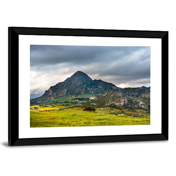 Sierra Crestellina Andalusia Canvas Wall Art-3 Horizontal-Gallery Wrap-25" x 16"-Tiaracle