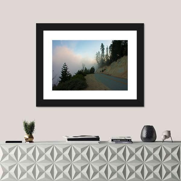 Sierra Nevada Mountain Range Canvas Wall Art-3 Horizontal-Gallery Wrap-25" x 16"-Tiaracle