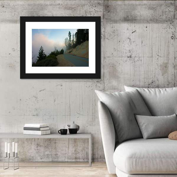 Sierra Nevada Mountain Range Canvas Wall Art-3 Horizontal-Gallery Wrap-25" x 16"-Tiaracle