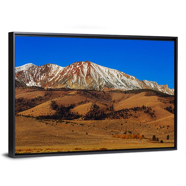 Sierra Nevada Mountains Canvas Wall Art-5 Horizontal-Gallery Wrap-22" x 12"-Tiaracle