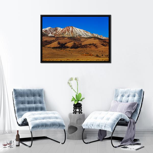 Sierra Nevada Mountains Canvas Wall Art-3 Horizontal-Gallery Wrap-25" x 16"-Tiaracle