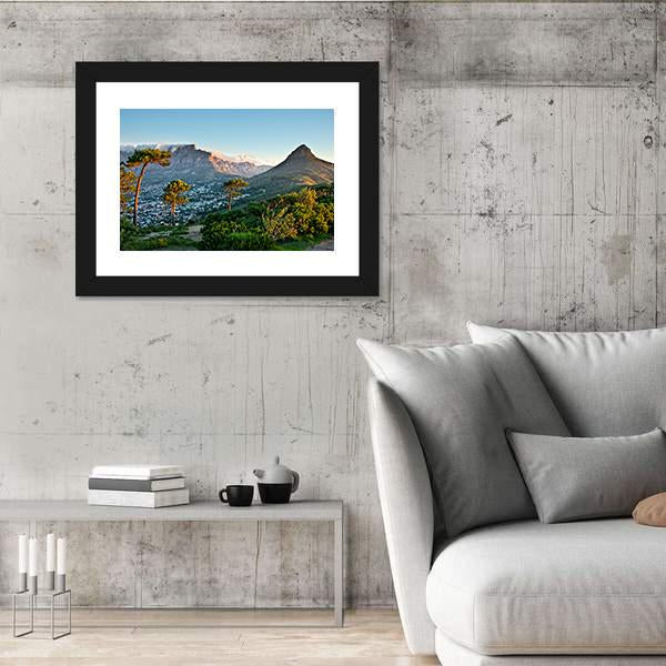 Signal Hill In Cape Town Canvas Wall Art-3 Horizontal-Gallery Wrap-25" x 16"-Tiaracle