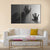 Silhouette Of A Hand Canvas Wall Art-3 Horizontal-Gallery Wrap-37" x 24"-Tiaracle