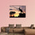 Silhouette Of A Kangaroo On A Hill At Sunset Canvas Wall Art-5 Horizontal-Gallery Wrap-22" x 12"-Tiaracle