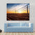 Volleyball Net On The Beach At Sunset Canvas Wall Art-4 Horizontal-Gallery Wrap-34" x 24"-Tiaracle