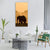 Silhouette Of Elephant Vertical Canvas Wall Art-1 Vertical-Gallery Wrap-12" x 24"-Tiaracle