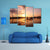 Silhouette Of Fisherman Canvas Wall Art-4 Pop-Gallery Wrap-50" x 32"-Tiaracle