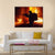 Silhouette Of Soldier Canvas Wall Art-1 Piece-Gallery Wrap-36" x 24"-Tiaracle
