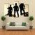 Silhouettes Of S W A T Officers Holding Their Guns Canvas Wall Art-1 Piece-Gallery Wrap-48" x 32"-Tiaracle