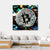 Silver Bitcoin Canvas Wall Art-4 Square-Gallery Wrap-17" x 17"-Tiaracle