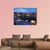 Singapore Cityscape At Night Canvas Wall Art-4 Horizontal-Gallery Wrap-34" x 24"-Tiaracle