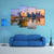 Singapore Skyline At The Marina During Twilight Canvas Wall Art-4 Pop-Gallery Wrap-50" x 32"-Tiaracle