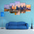Singapore Skyline At The Marina During Twilight Canvas Wall Art-4 Pop-Gallery Wrap-50" x 32"-Tiaracle