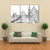 Sketch Silhouette Of London Canvas Wall Art-4 Pop-Gallery Wrap-50" x 32"-Tiaracle