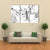 Ski Lift Sketch Canvas Wall Art-5 Pop-Gallery Wrap-47" x 32"-Tiaracle