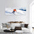 Skier In Mask Panoramic Canvas Wall Art-1 Piece-36" x 12"-Tiaracle