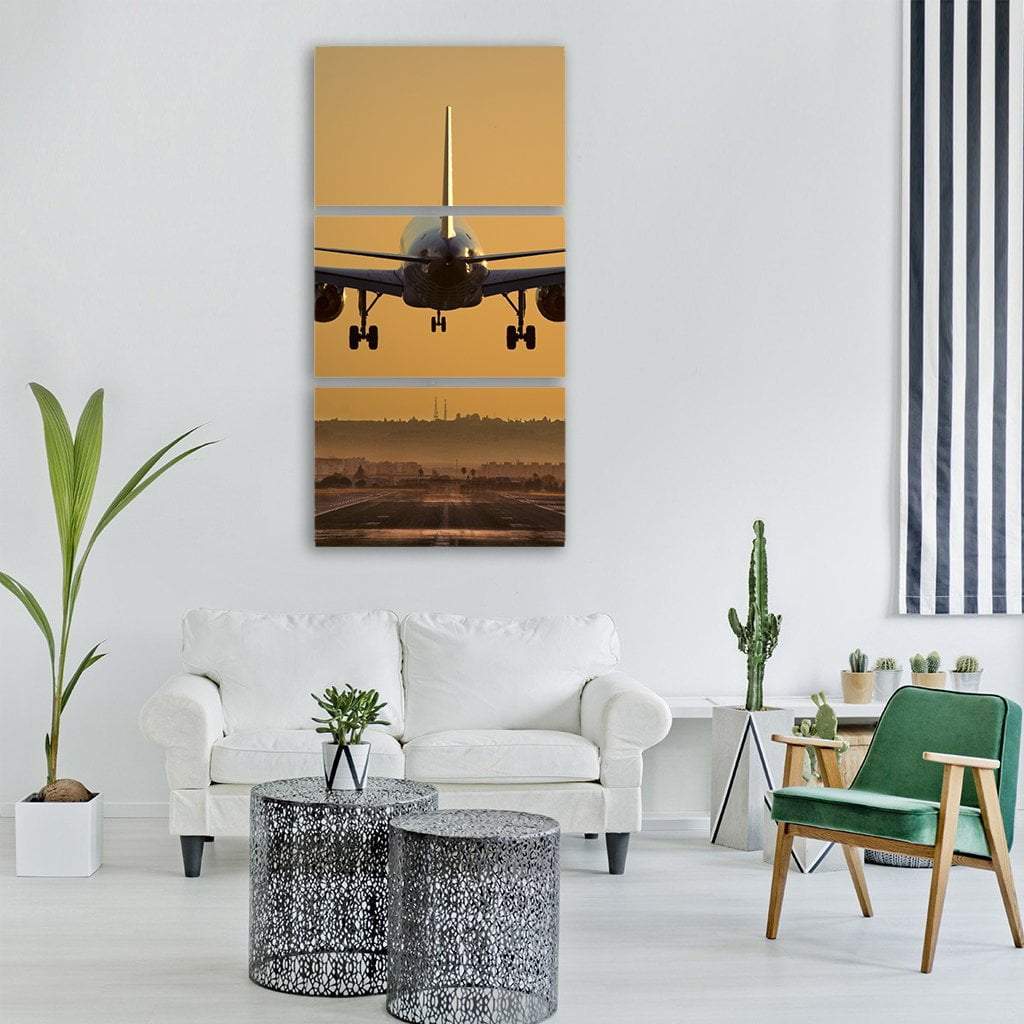 Sky Travel Vertical Canvas Wall Art-3 Vertical-Gallery Wrap-12" x 25"-Tiaracle