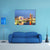 Skyline And Port Of Kobe Tower Kansai Canvas Wall Art-4 Pop-Gallery Wrap-50" x 32"-Tiaracle